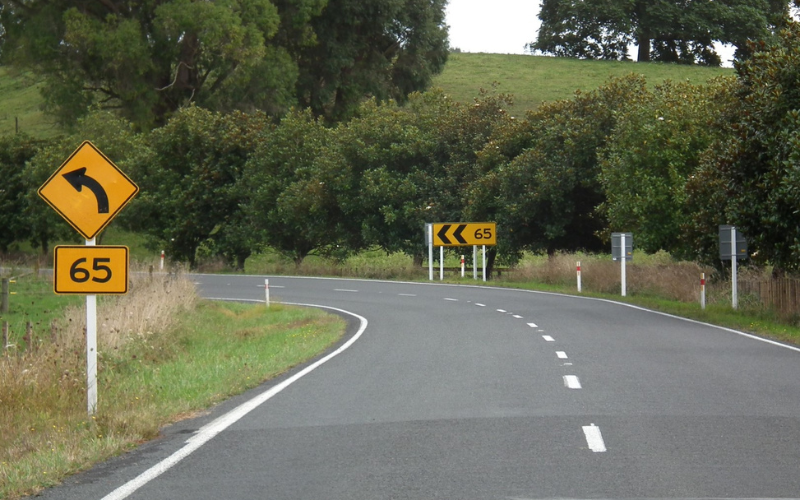 A section of a South Waikato rural road